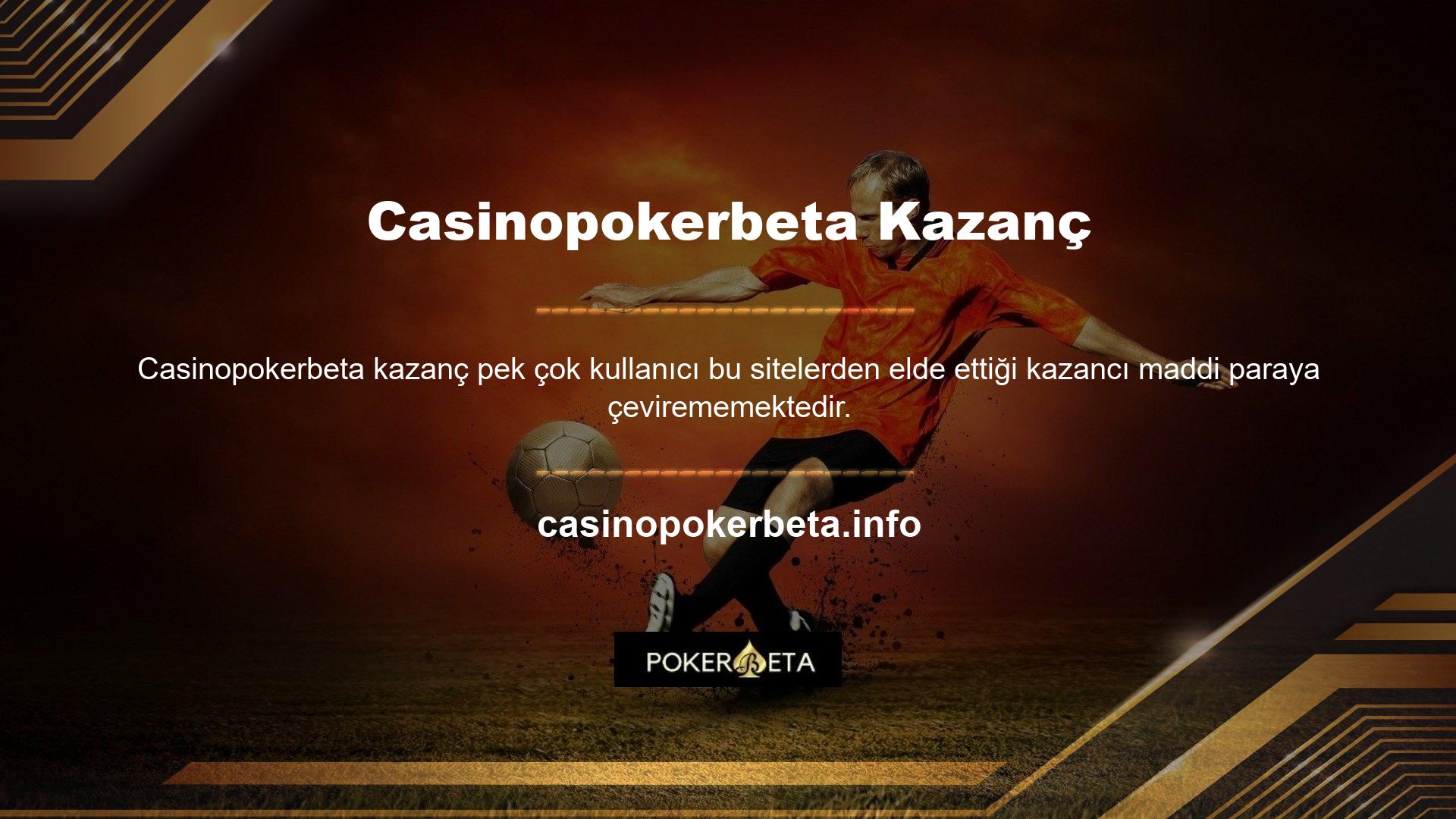 Site üyelerinin güvenliği her iki durumda da Casinopokerbeta güçlü yönlerinden biridir